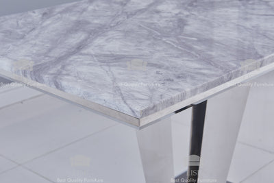 The Arturo Marble Dining Tables (120CM) in [ Grey, Black or Cream] - Tables Only