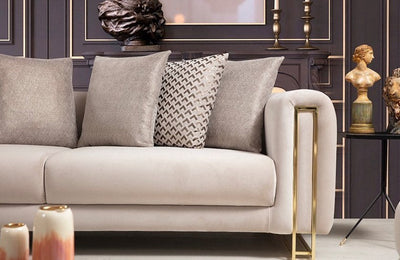 Sydney Sofas Suite Sets in Luxury Cream Velvet