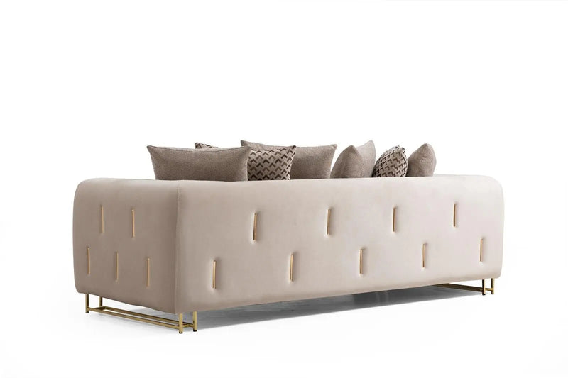 Sydney Sofas Suite Sets in Luxury Cream Velvet