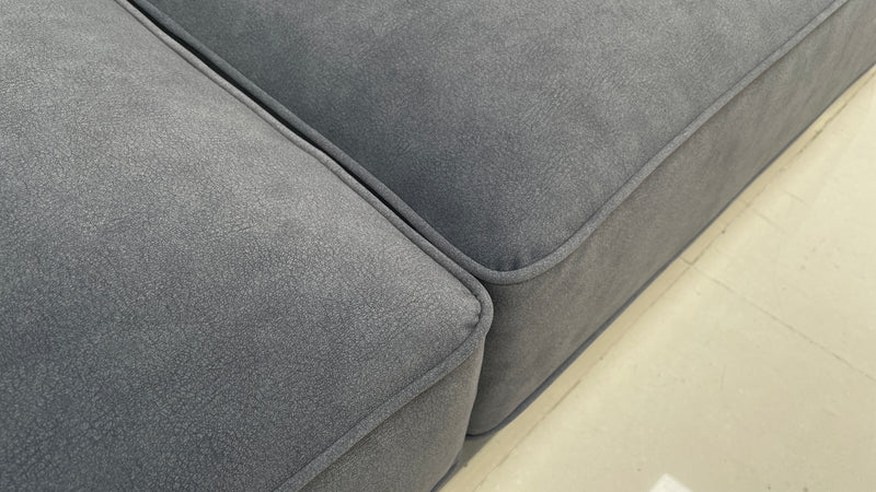 Dallas Modern Sofas in Luxury Dark Grey