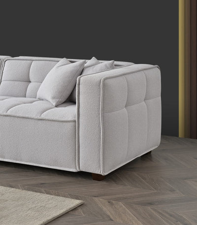 Murray Sofa Range In Putty Boucle Fabric