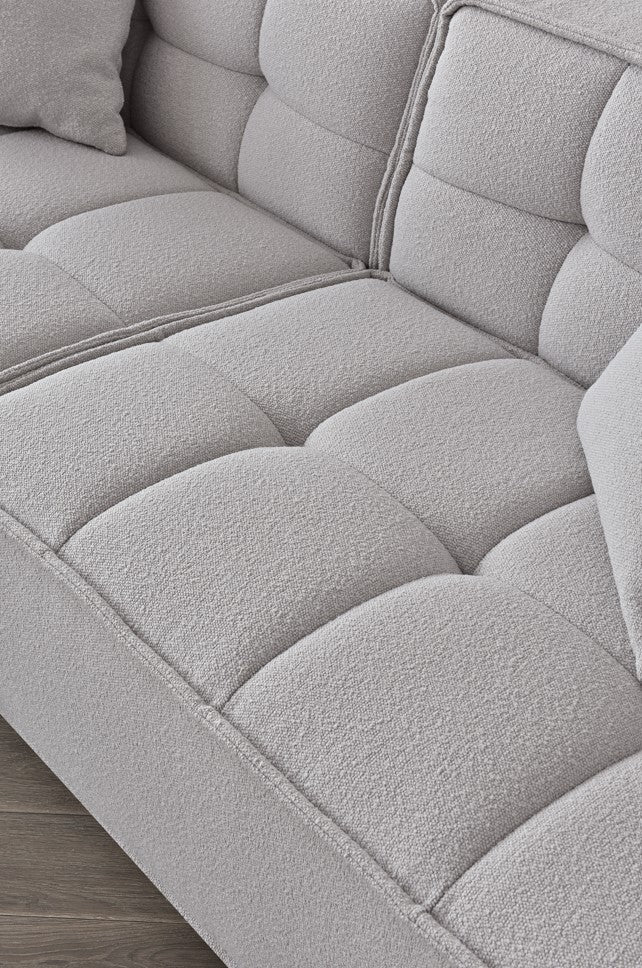 Murray Sofa Range In Putty Boucle Fabric