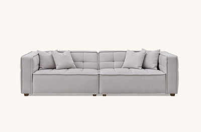 Murray Sofa Range In Putty Boucle Fabric