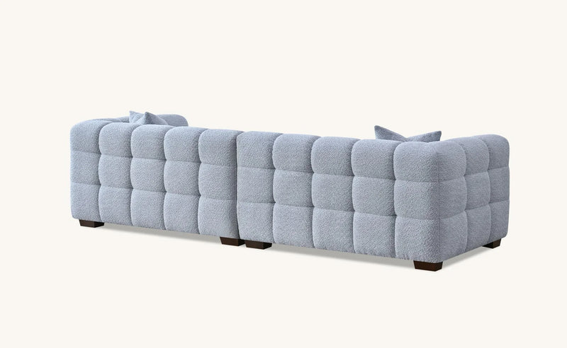 Tribeca Sofa Range in Pearl Boucle Fabric