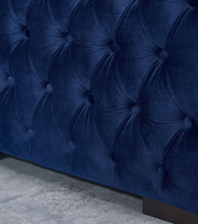 Moscow Sofas in Navy Blue Velvet