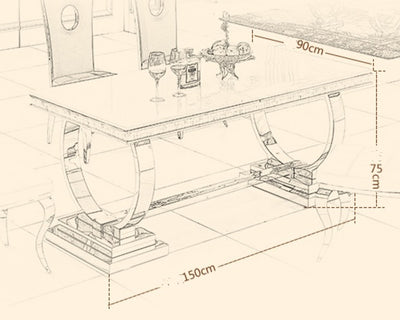 The Camilla Dining Tables (150cm)