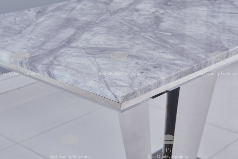 The Arturo Marble Dining Tables (120CM) in [ Grey, Black or Cream] - Tables Only