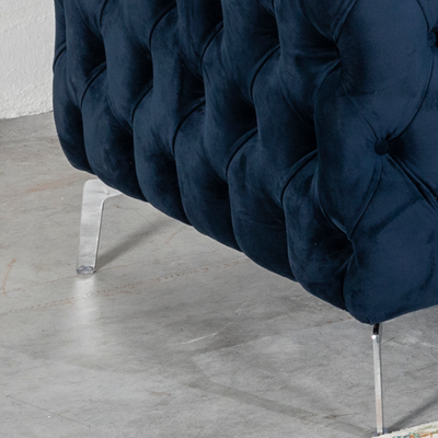 The Rocky Chesterfield Navy Blue Corner Sofa